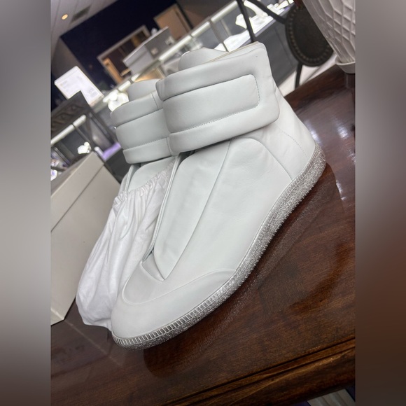 Maison Martin Margiela Other - MAISON MARGIELA “Future” high top with metallic silver contrast sole